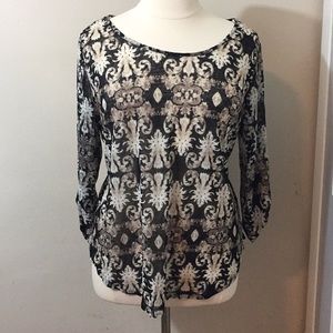 NWT! DNA Boho Top 3X